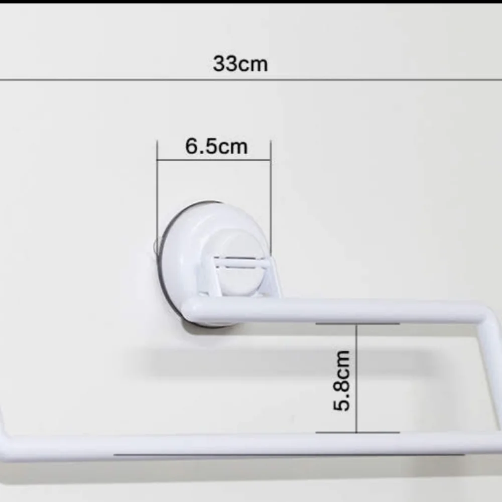 Non Drilling Paper Towel Holder Wall Mount